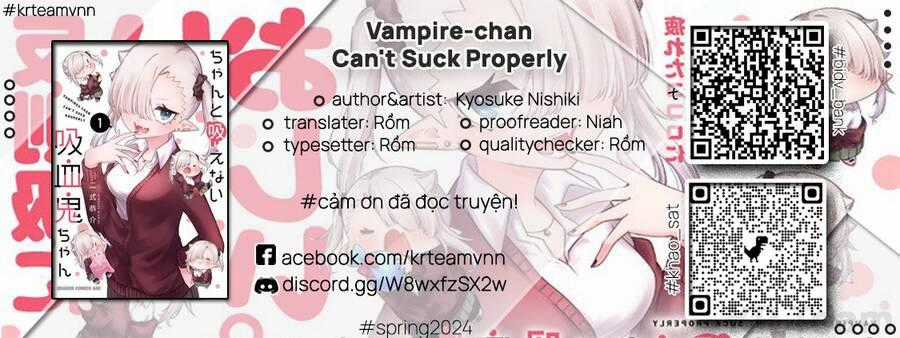 Vampire-Chan Can't Suck Properly Chương 39 trang 0