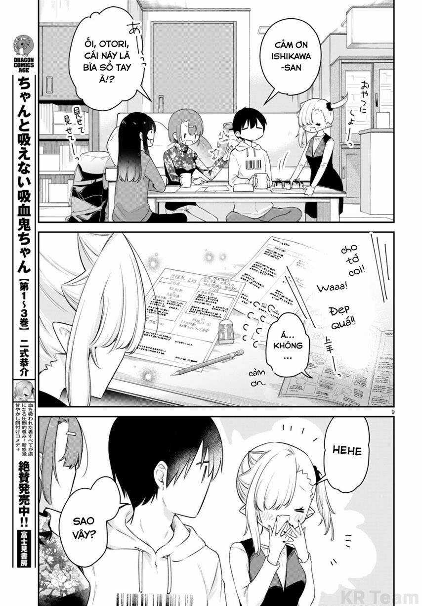 Vampire-Chan Can't Suck Properly Chương 39 trang 9