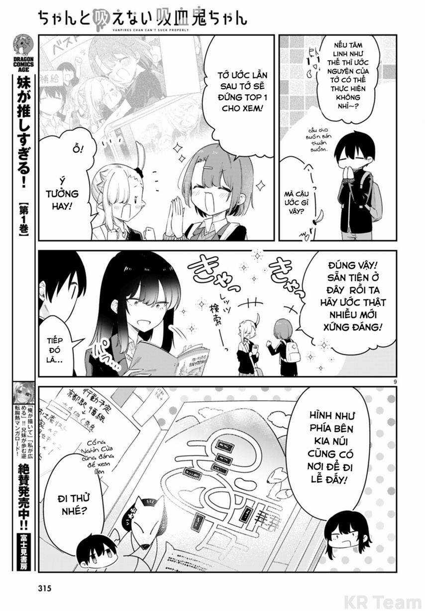Vampire-Chan Can't Suck Properly Chương 40 trang 9