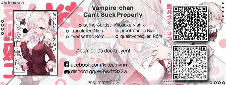 Vampire-Chan Can't Suck Properly Chương 41 trang 0