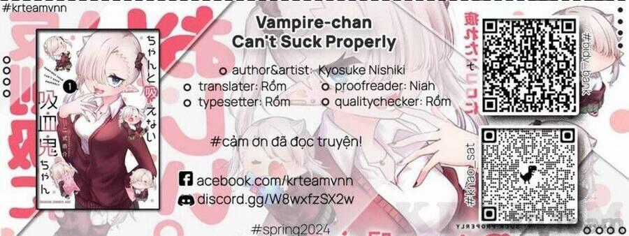 Vampire-Chan Can't Suck Properly Chương 43 trang 0