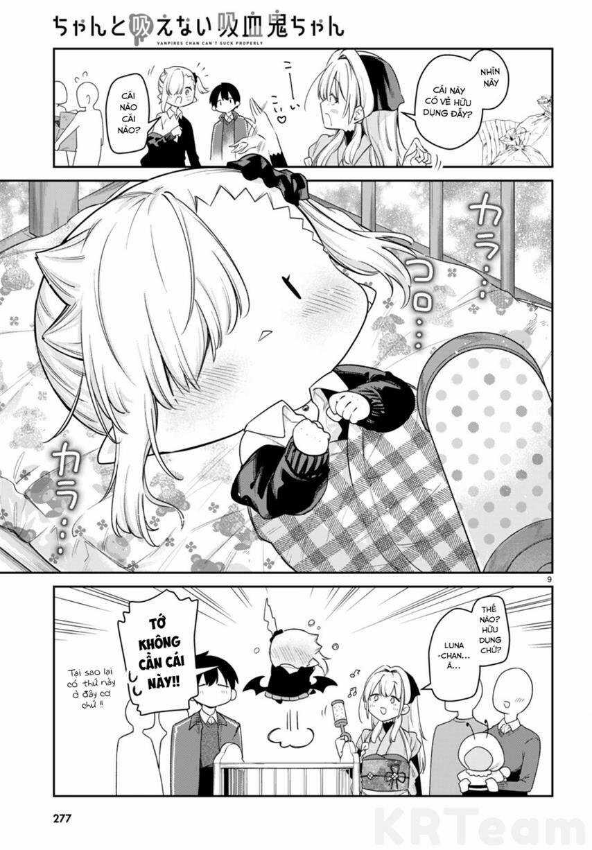 Vampire-Chan Can't Suck Properly Chương 48 trang 9