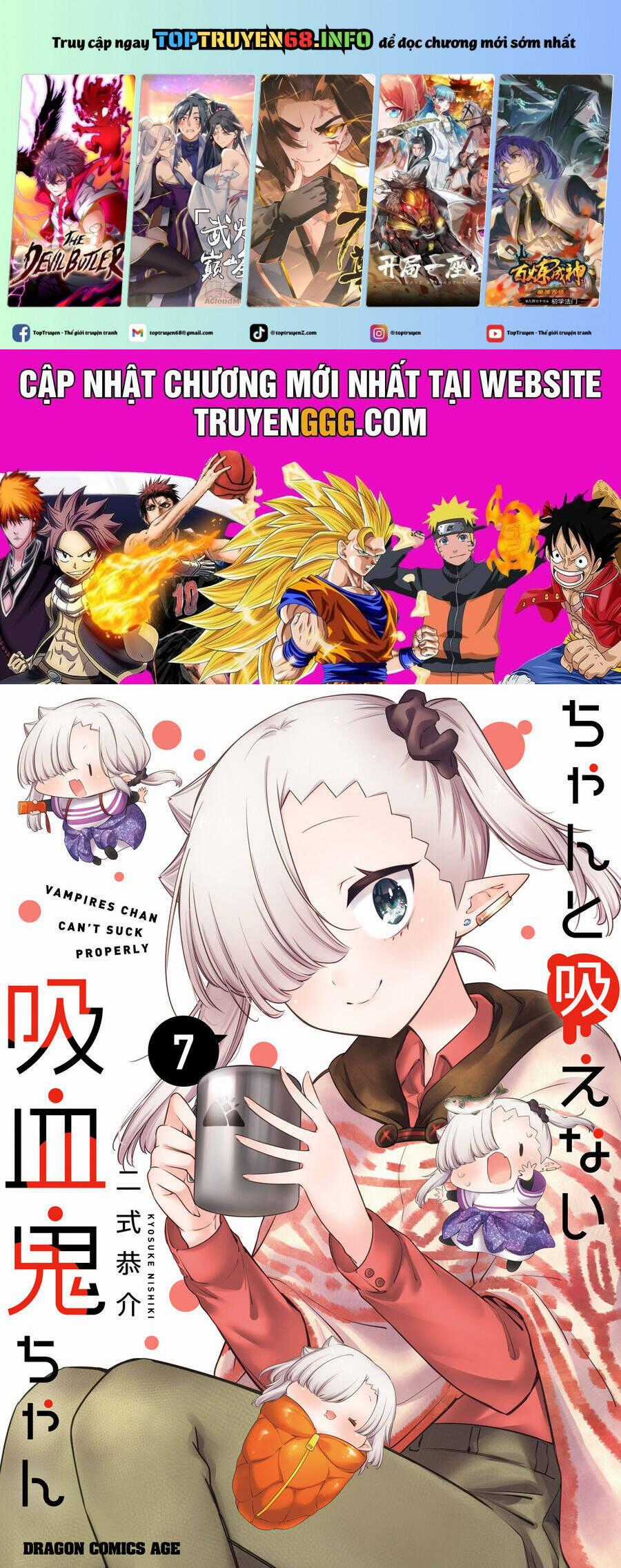 Vampire-Chan Can't Suck Properly Chương 56 trang 1