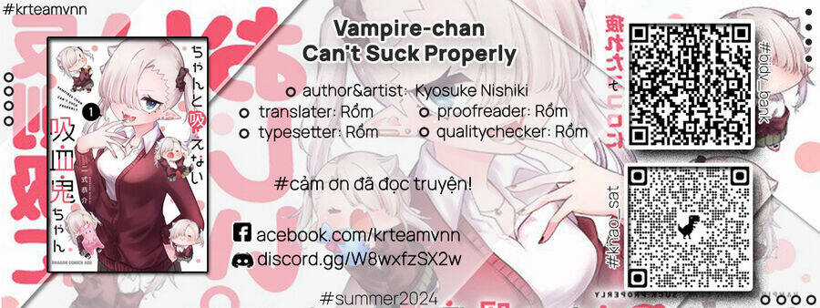 Vampire-Chan Can't Suck Properly Chương 56 trang 2