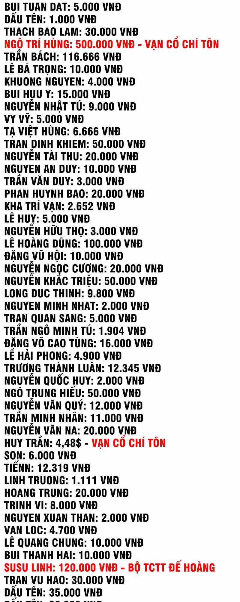 Vạn Cổ Chí Tôn Chương 109 trang 1