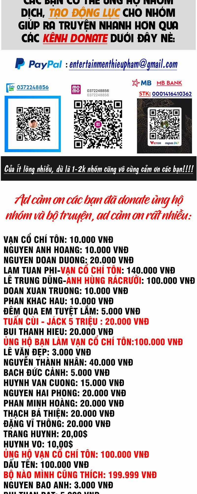 Vạn Cổ Chí Tôn Chương 111 trang 1