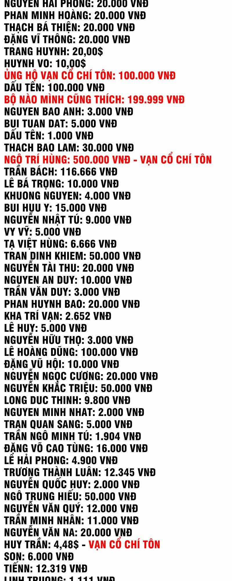Vạn Cổ Chí Tôn Chương 114 trang 1