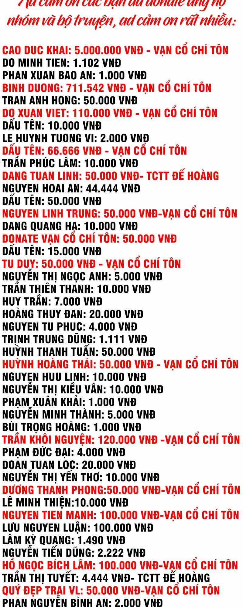 Vạn Cổ Chí Tôn Chương 122 trang 1