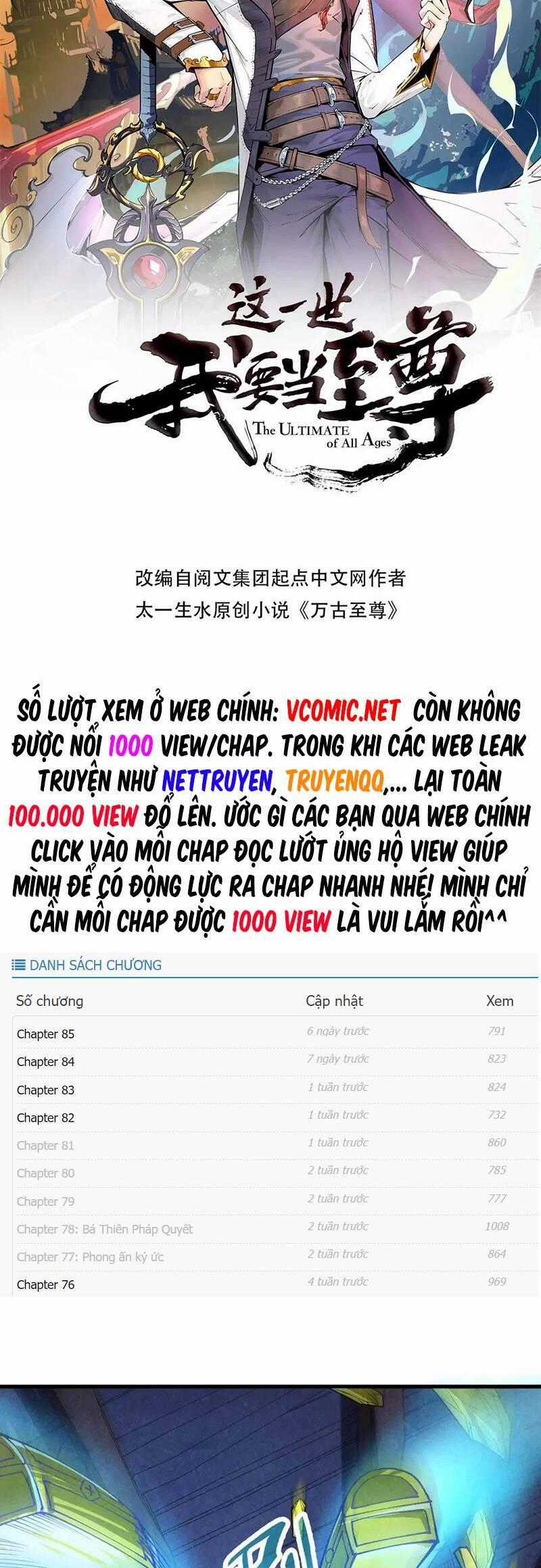 Vạn Cổ Chí Tôn Chương 157 trang 1