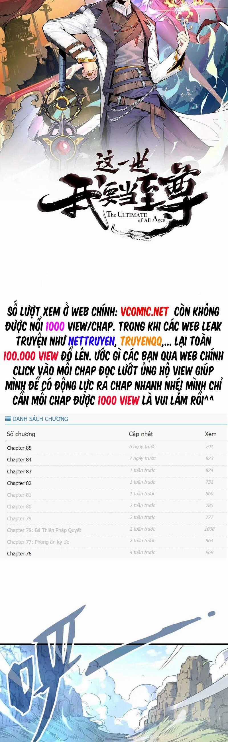 Vạn Cổ Chí Tôn Chương 158 trang 1