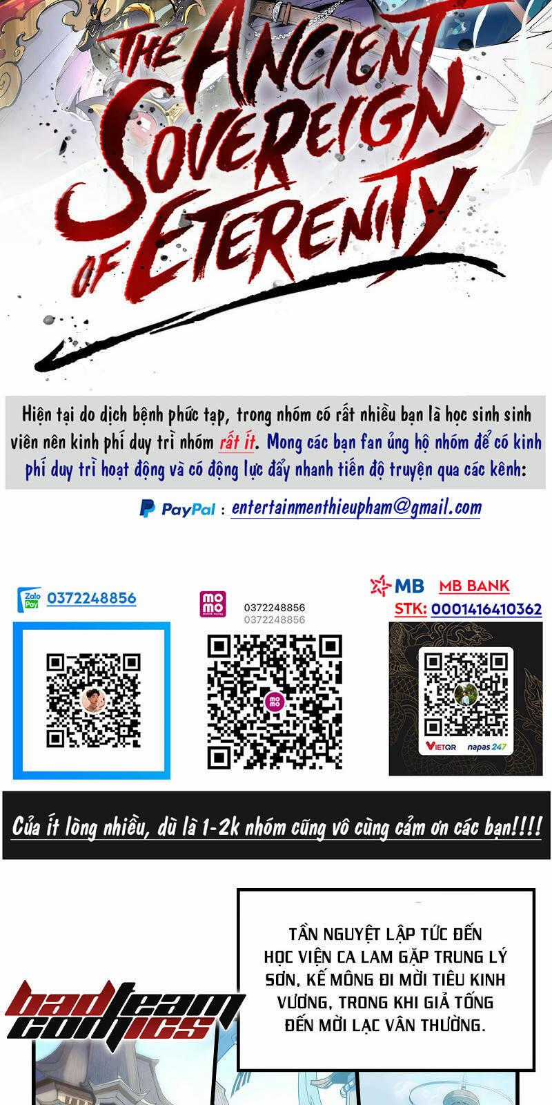 Vạn Cổ Chí Tôn Chương 70 trang 0