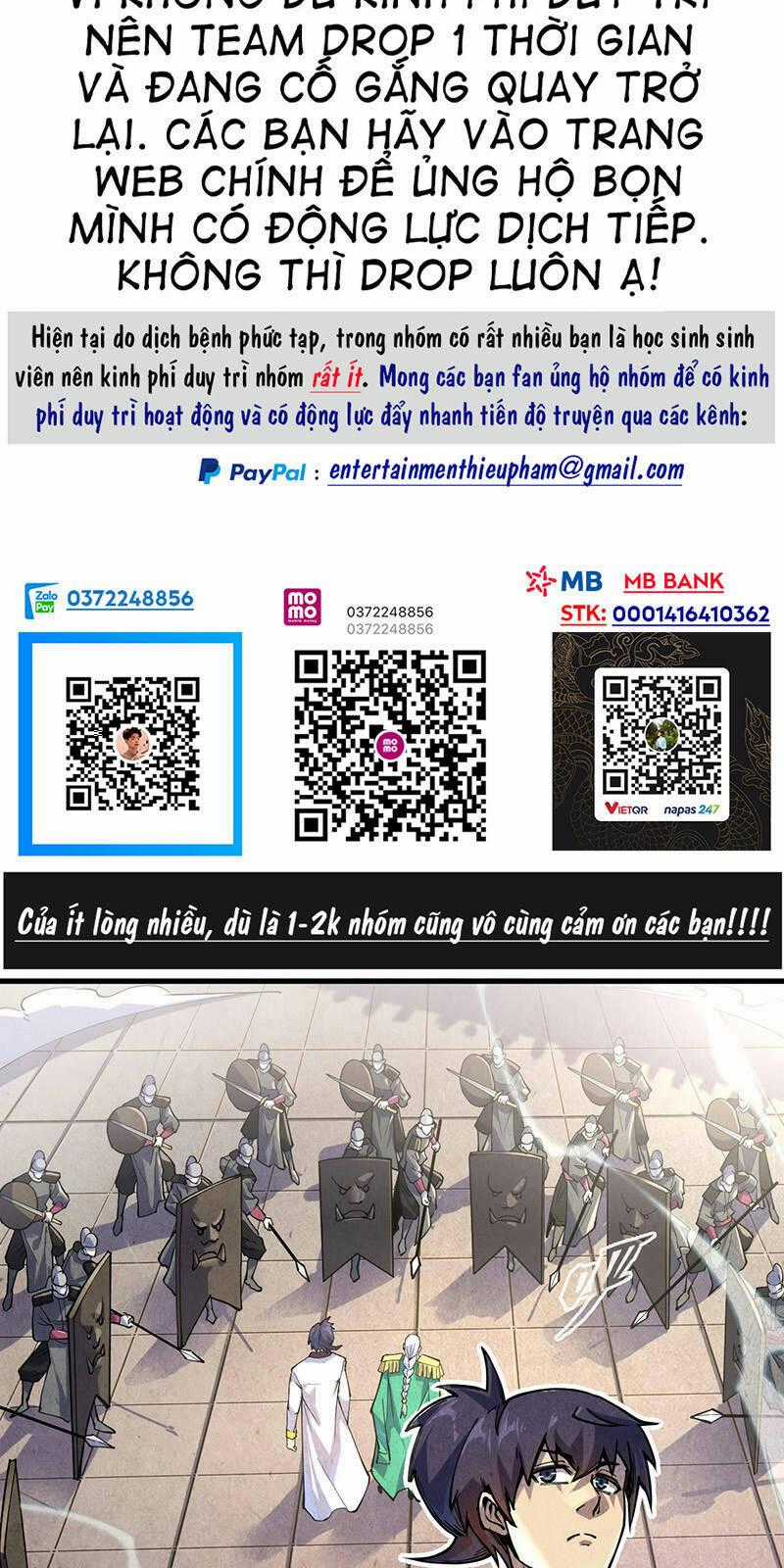 Vạn Cổ Chí Tôn Chương 75 trang 0