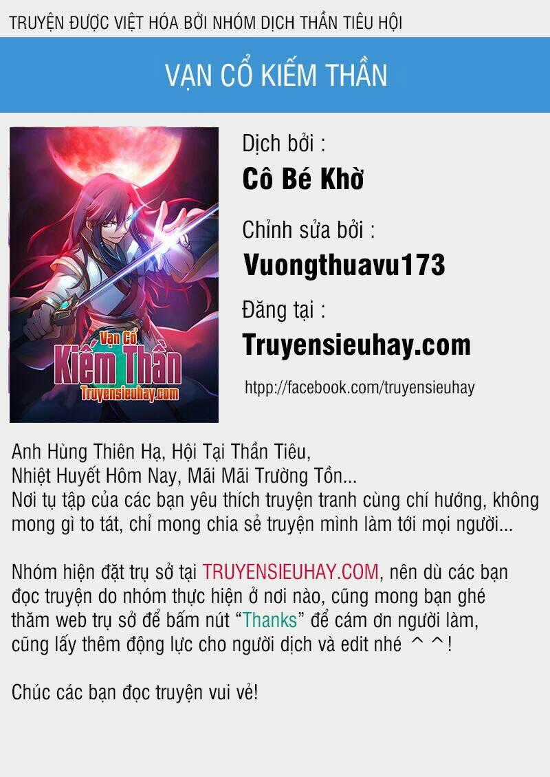 Vạn Cổ Kiếm Thần Chapter 45 trang 0