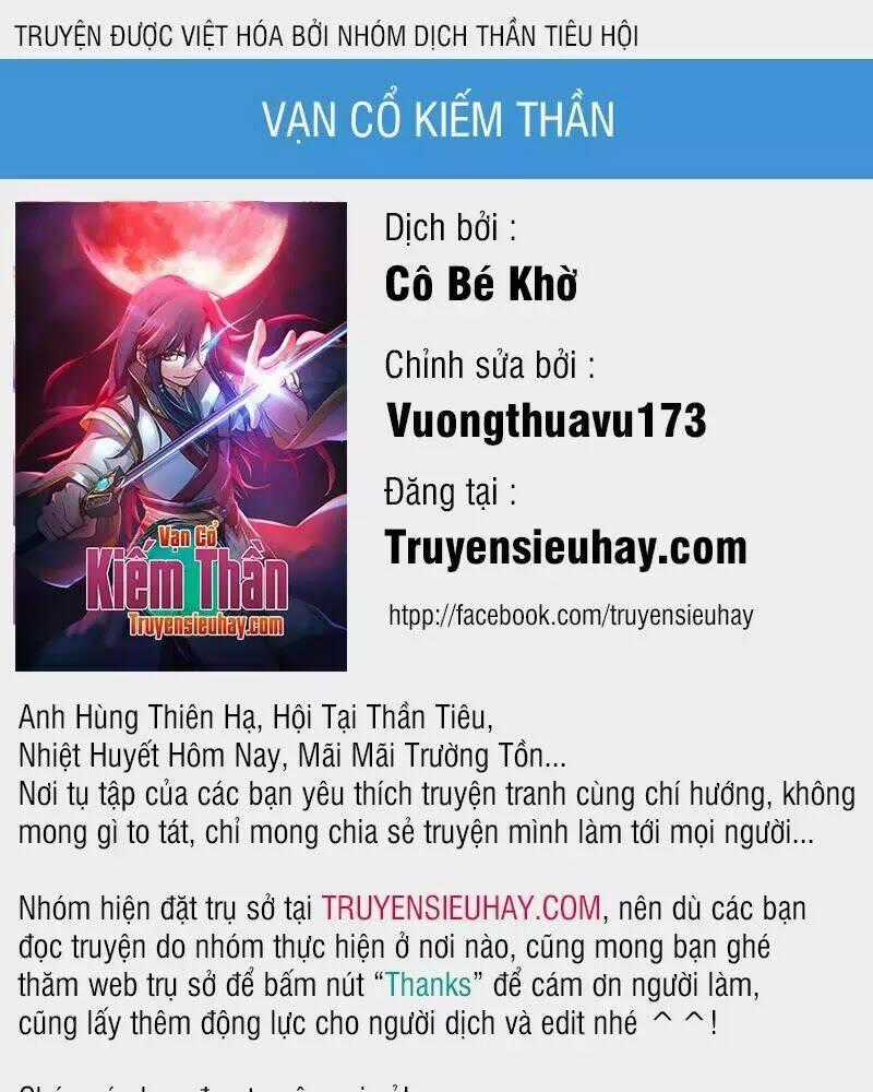 Vạn Cổ Kiếm Thần Chapter 97 trang 0