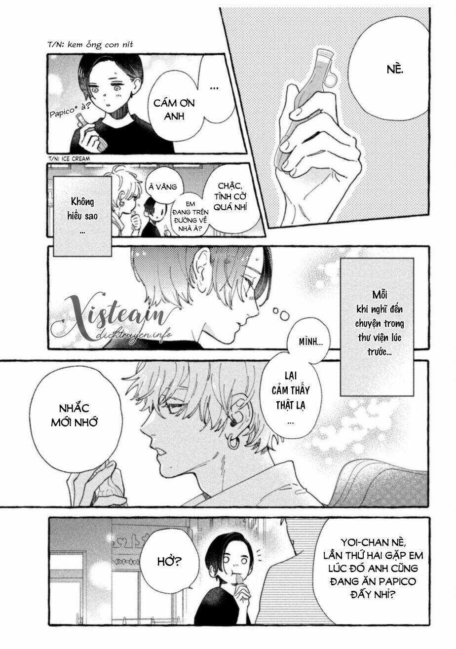 Vầng Trăng Chiều Rực Rỡ Chapter 11.5 trang 8