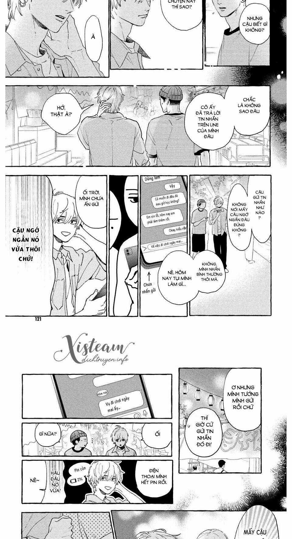 Vầng Trăng Chiều Rực Rỡ Chapter 14 trang 12