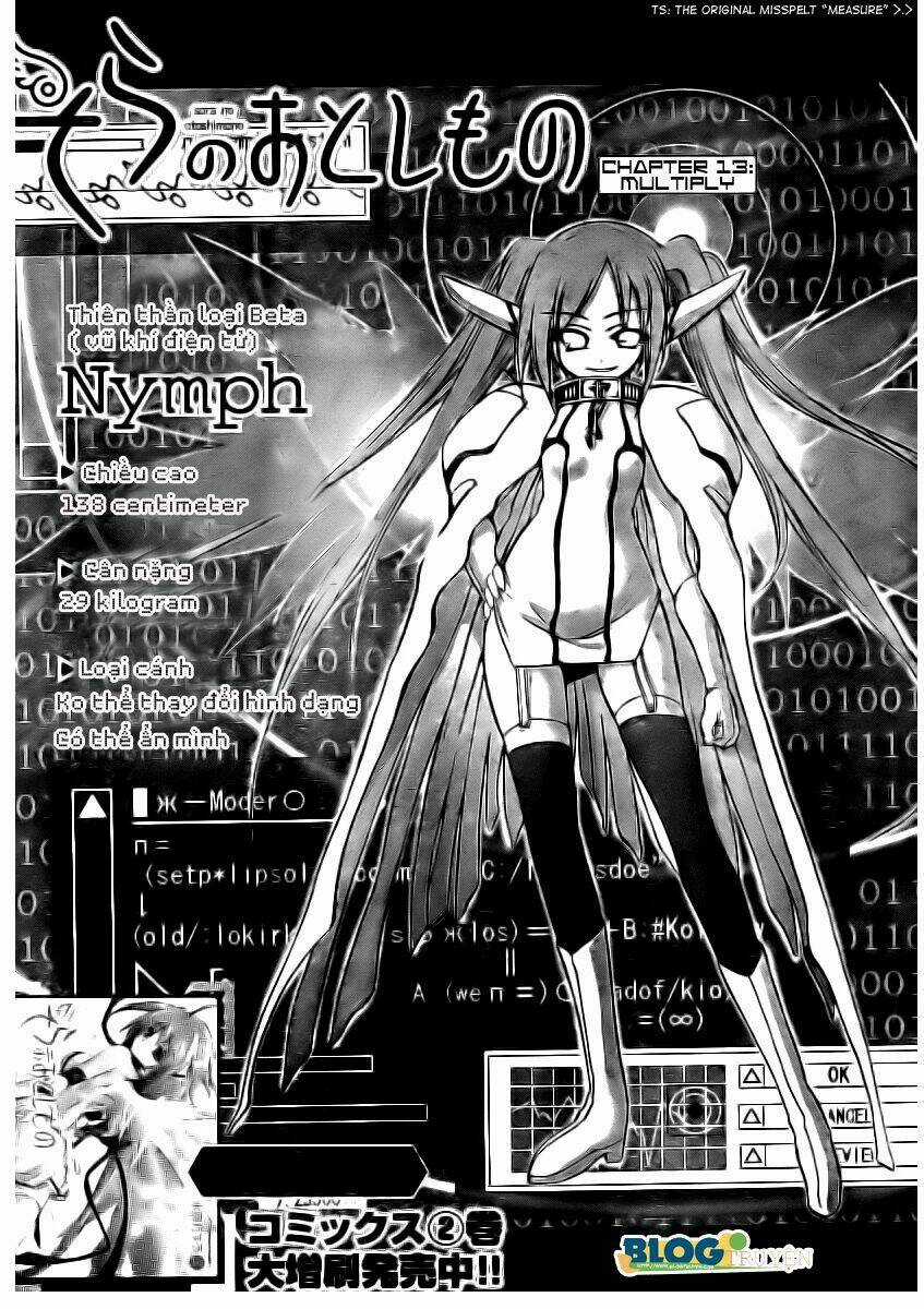 Vật Thất Lạc Của Bầu Trời Chapter 13 trang 4