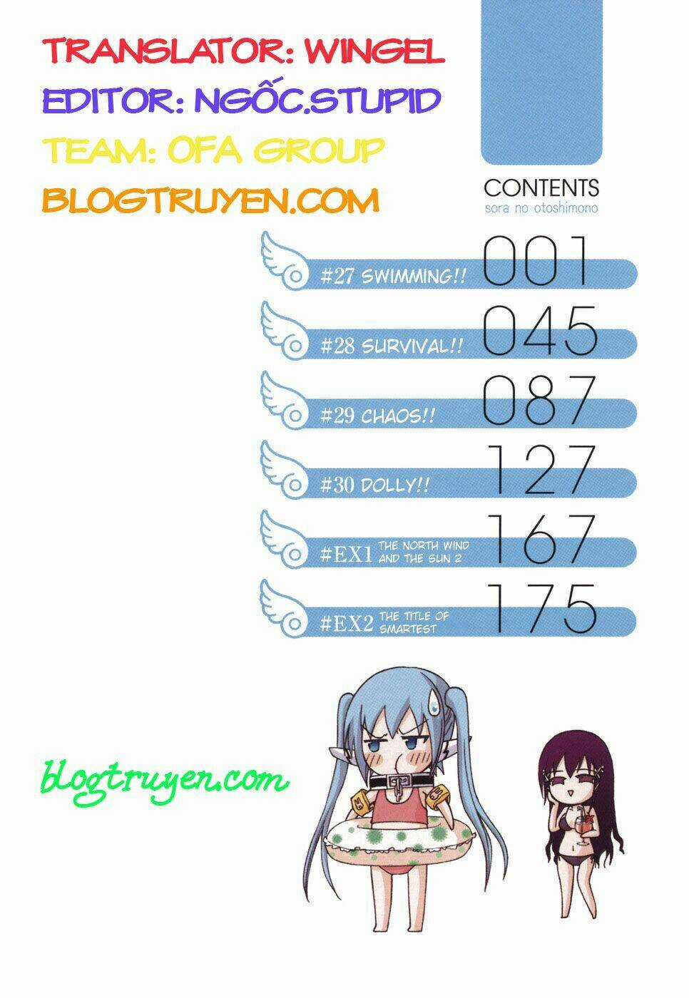 Vật Thất Lạc Của Bầu Trời Chapter 27 trang 8