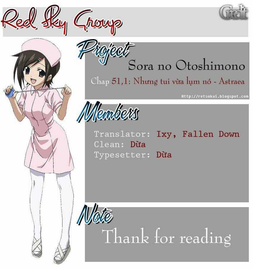 Vật Thất Lạc Của Bầu Trời Chapter 51.1 trang 8