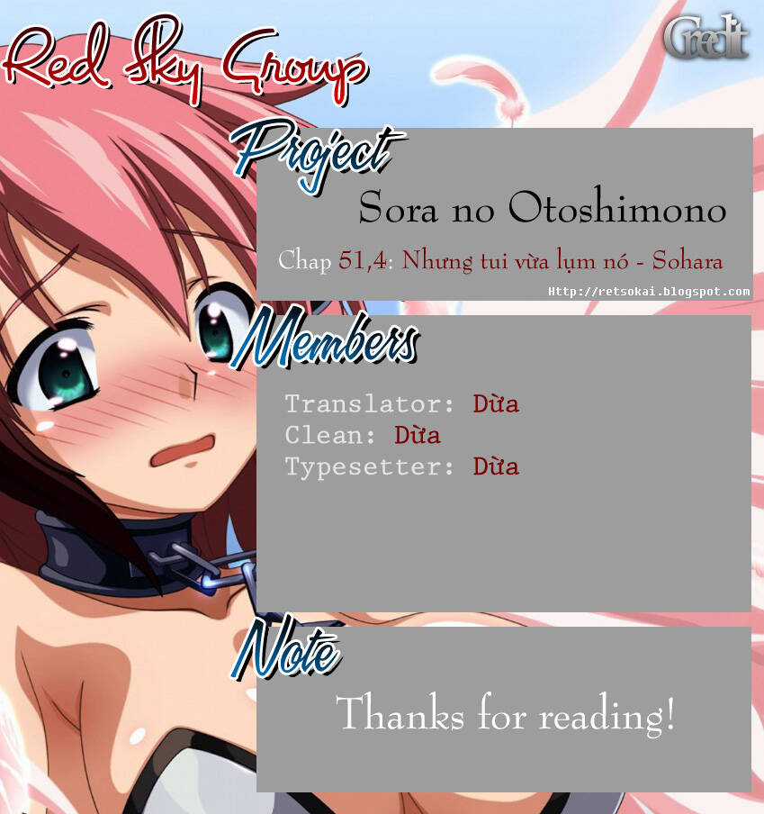 Vật Thất Lạc Của Bầu Trời Chapter 51.4 trang 8