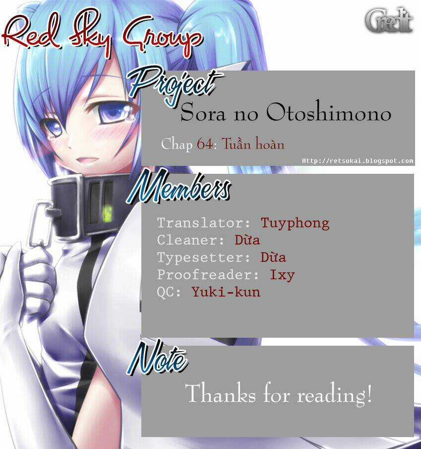 Vật Thất Lạc Của Bầu Trời Chapter 64 trang 44