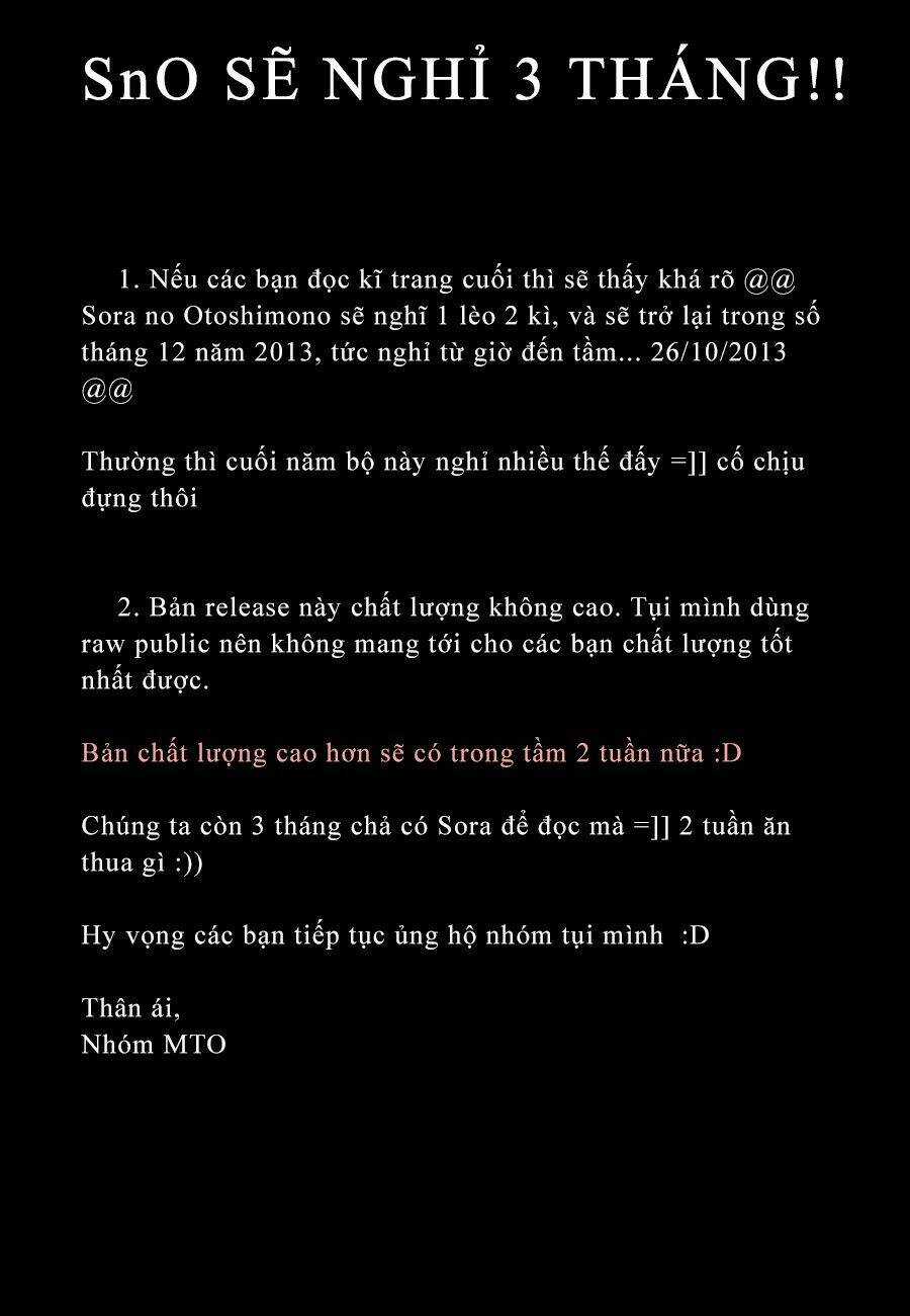 Vật Thất Lạc Của Bầu Trời Chapter 73 trang 38