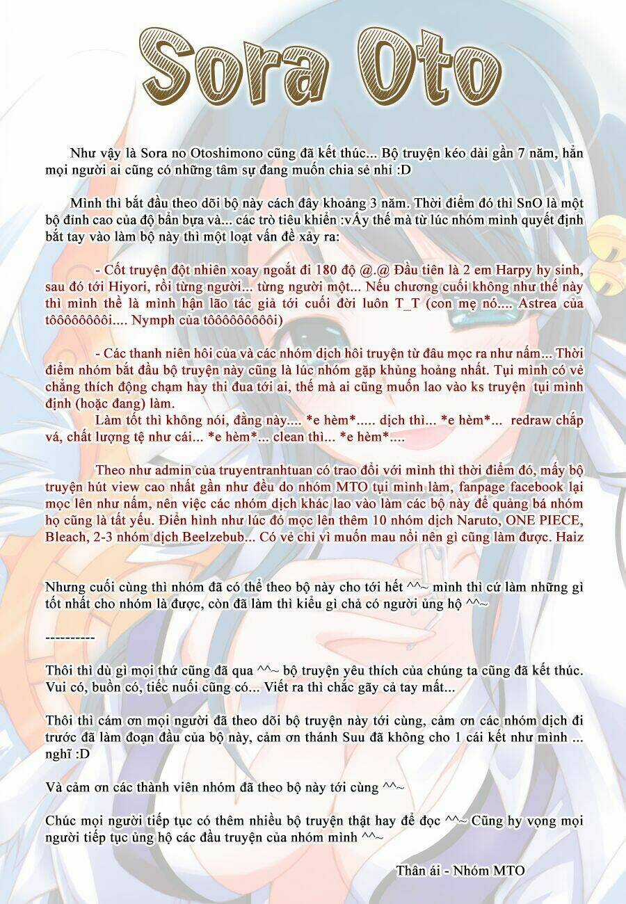 Vật Thất Lạc Của Bầu Trời Chapter 77 trang 106