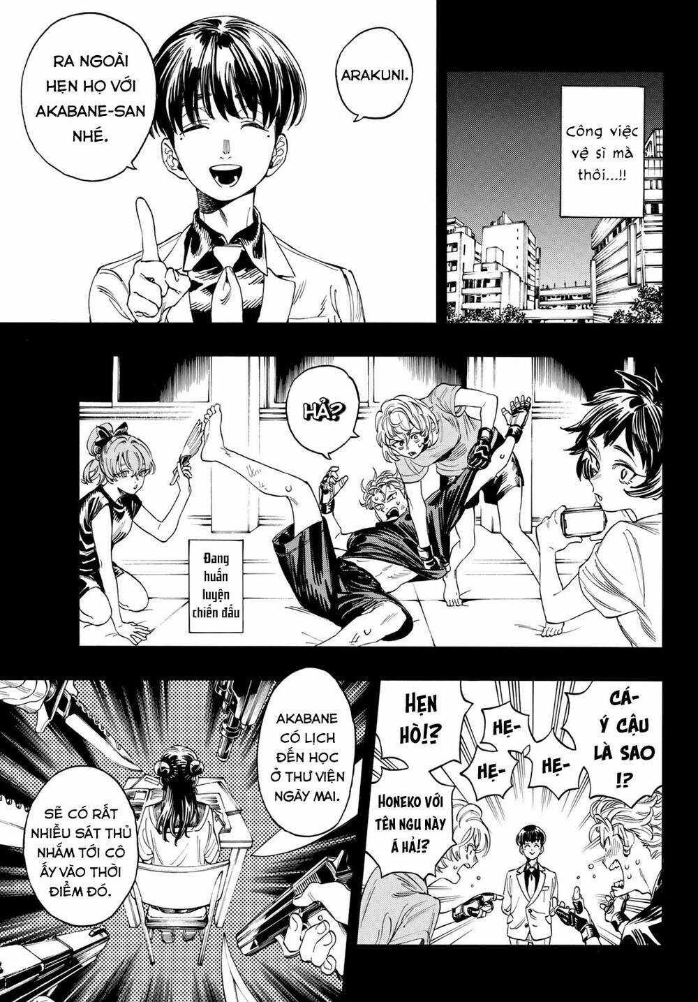 Vệ Sĩ Của Akabane Honeko Chapter 3 trang 4