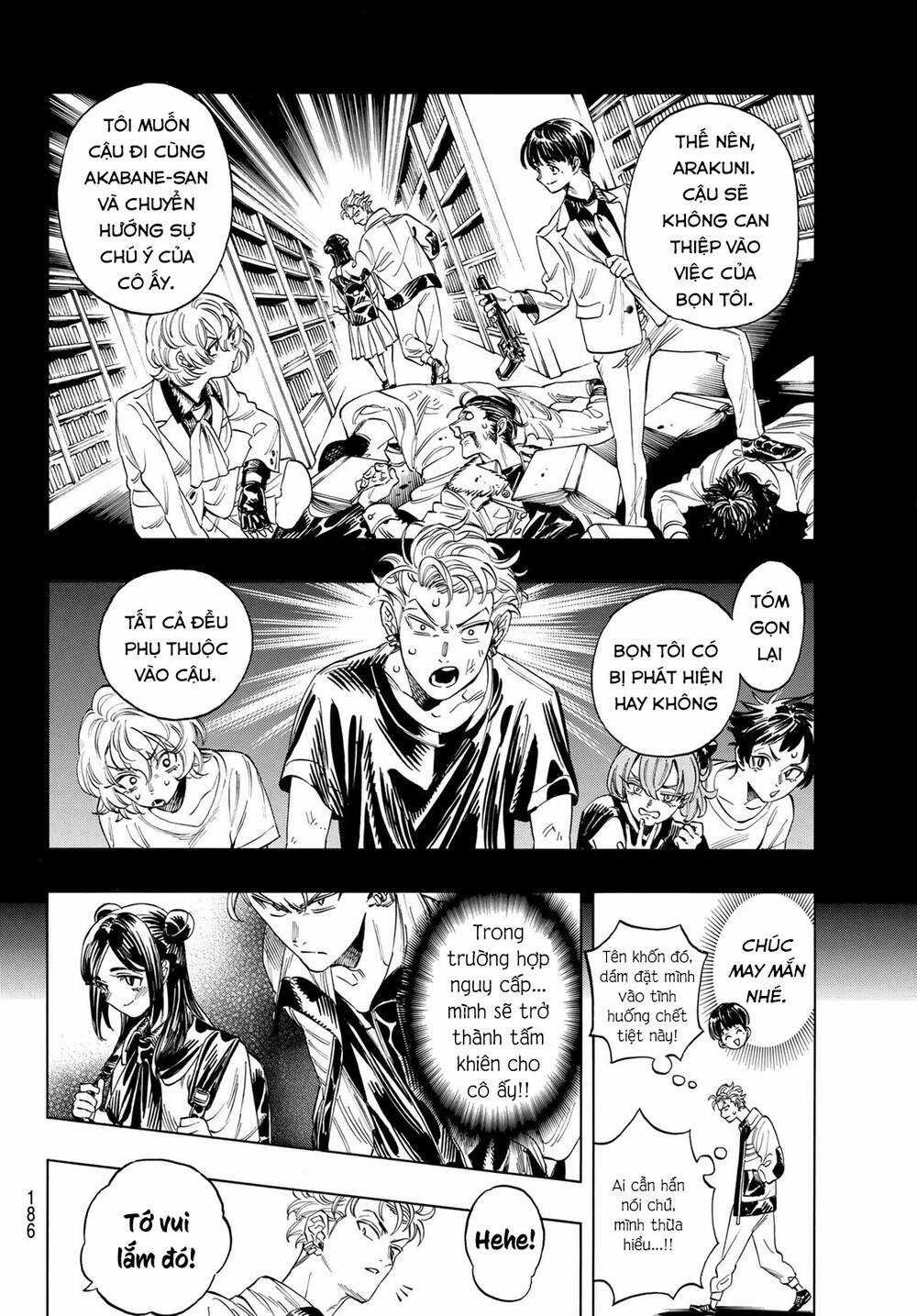 Vệ Sĩ Của Akabane Honeko Chapter 3 trang 5