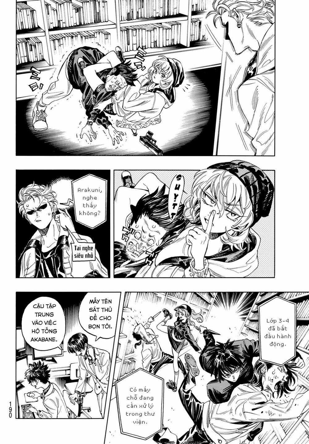 Vệ Sĩ Của Akabane Honeko Chapter 3 trang 9