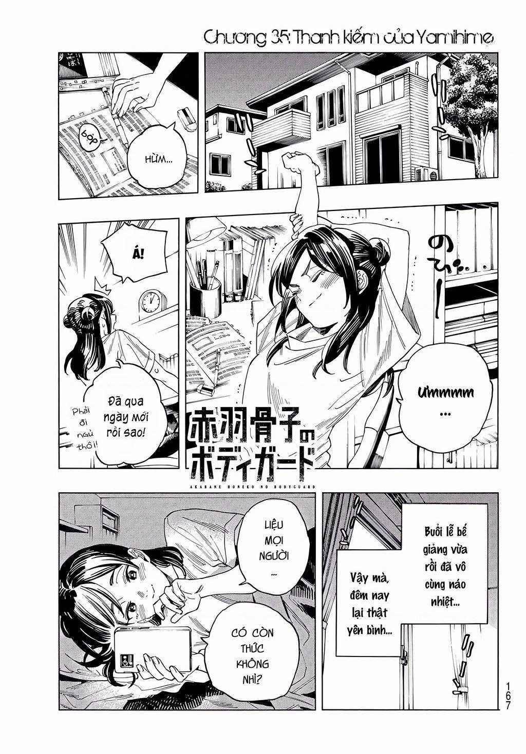 Vệ Sĩ Của Akabane Honeko Chapter 35 trang 1