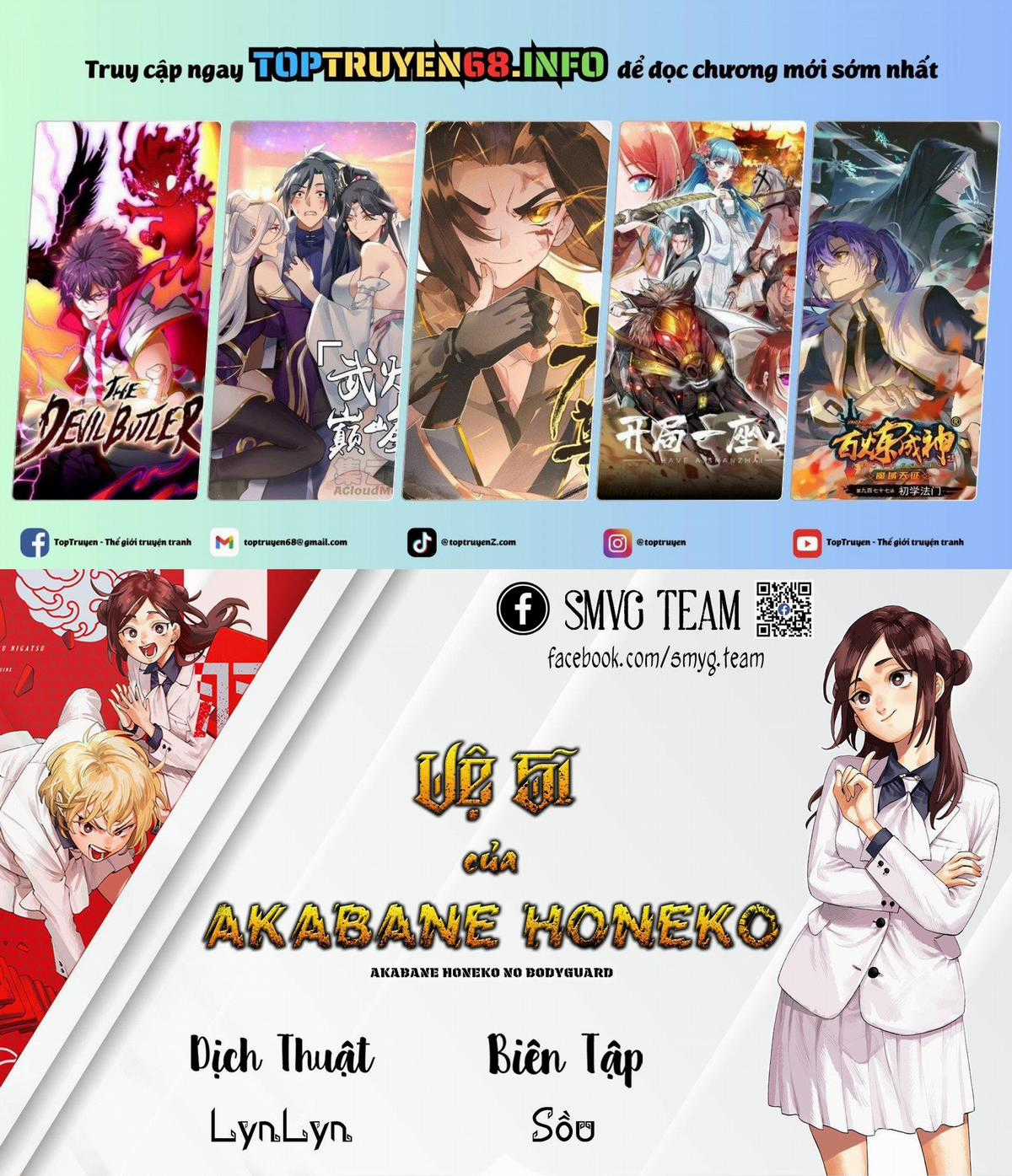 Vệ Sĩ Của Akabane Honeko Chapter 36 trang 0