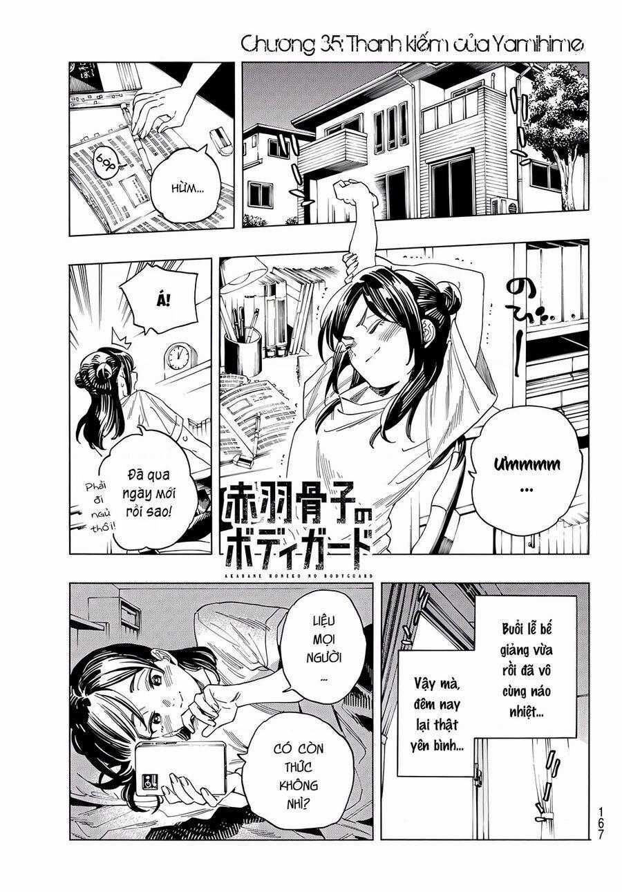 Vệ Sĩ Của Akabane Honeko Chương 35 trang 1