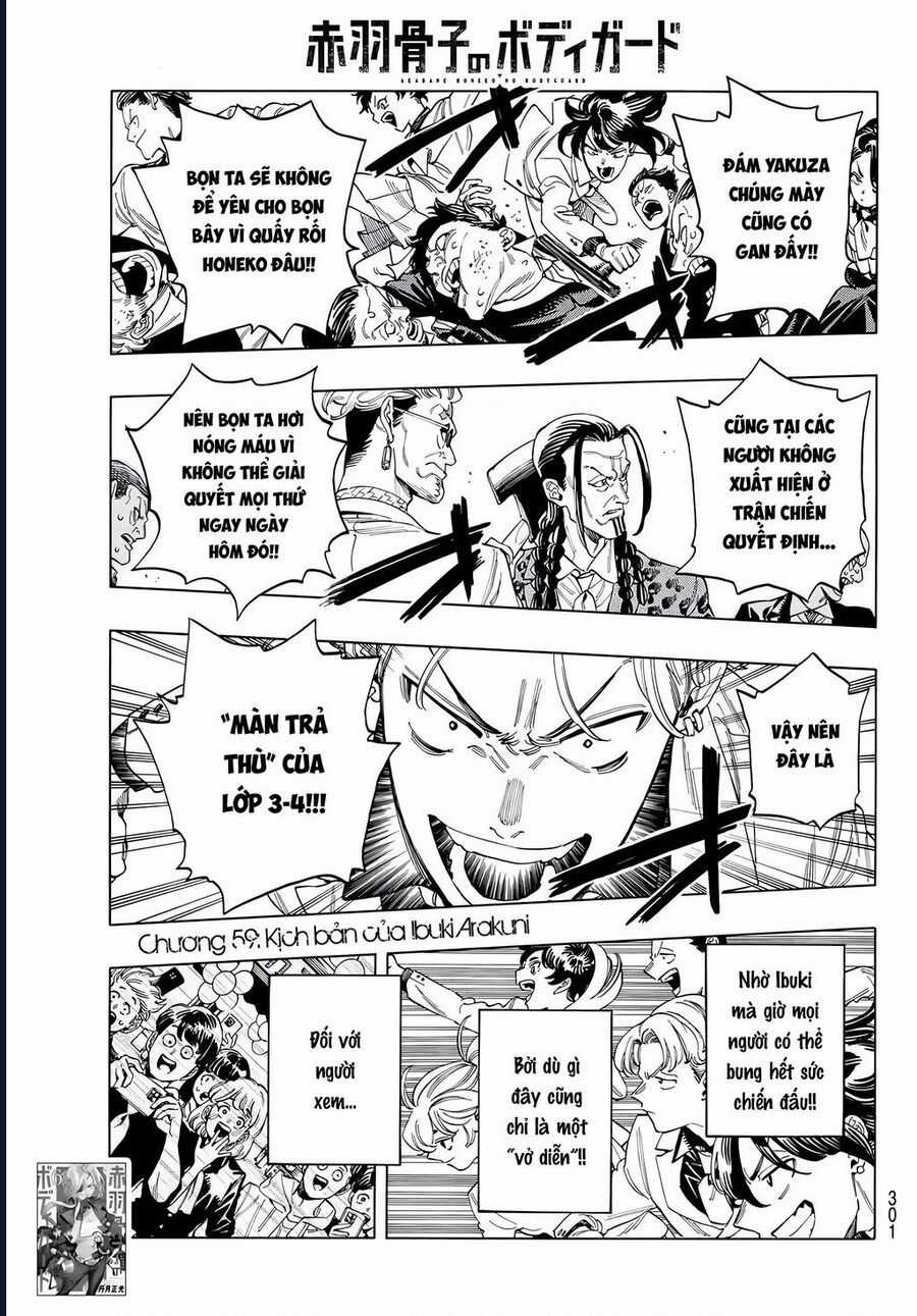 Vệ Sĩ Của Akabane Honeko Chương 59 trang 2