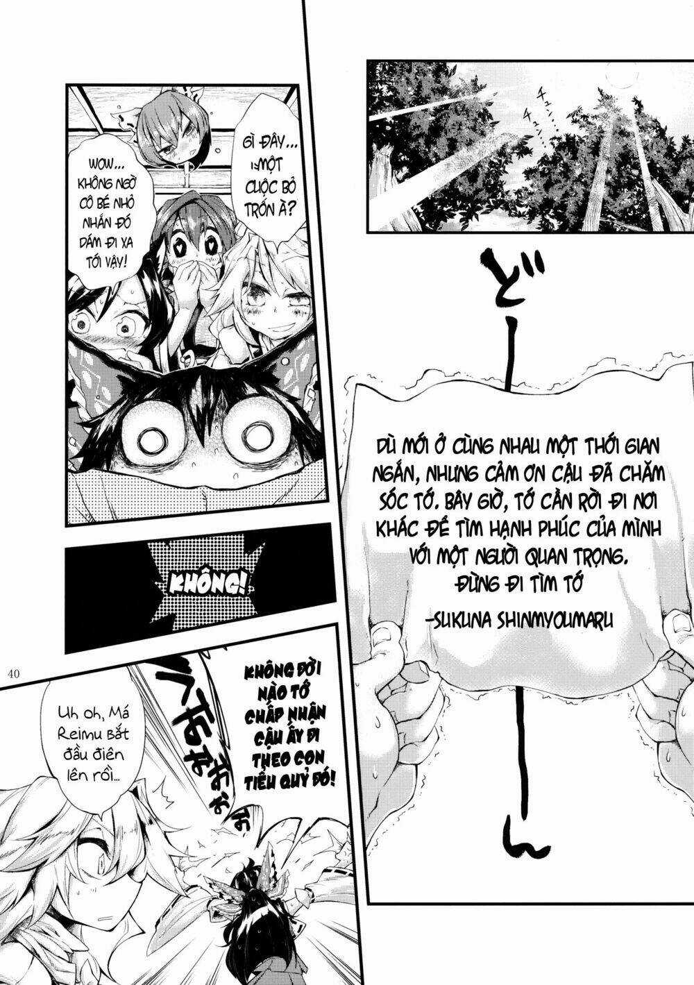 Vector Spectacle Jou - Touhou doujin Chapter 2 trang 11