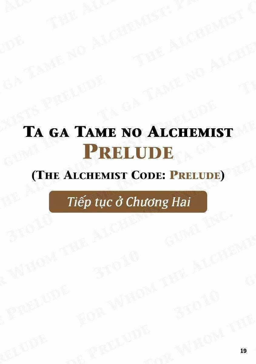 Vì Ai Mà Giả Kim Thuật Sư Tồn Tại Chapter 0 trang 21