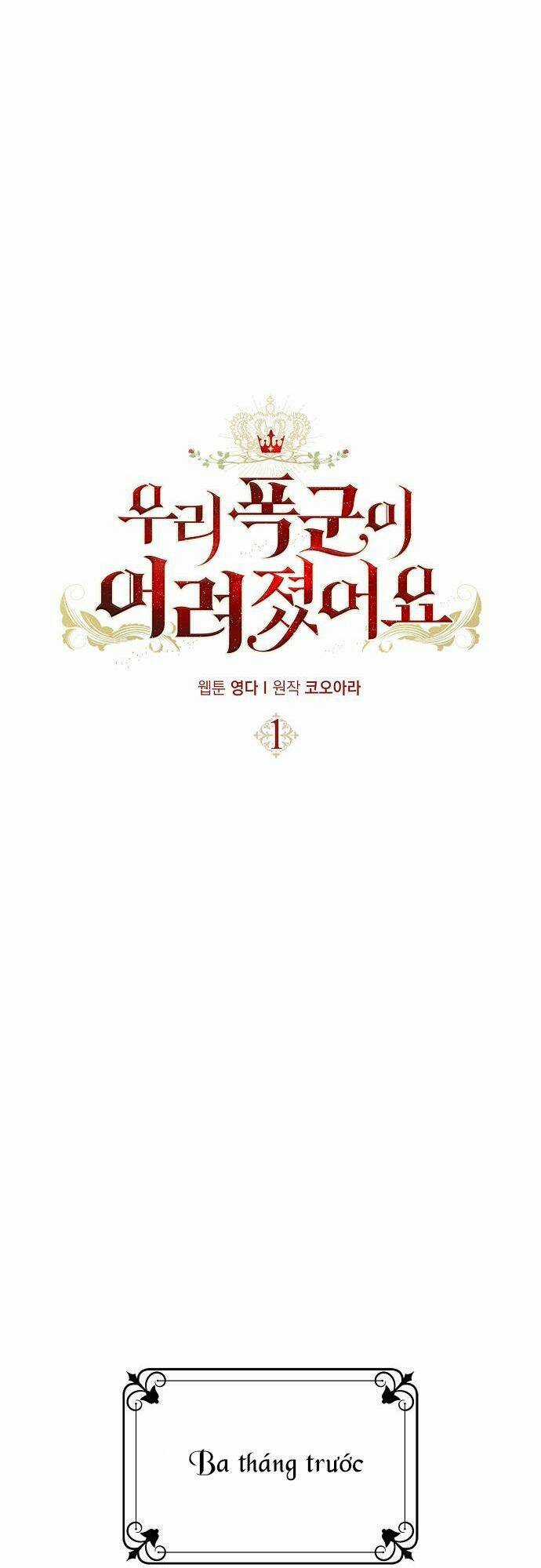 Vị Bạo Chúa Của Tôi Sao Lại Hóa Trẻ Rồi Chapter 1 trang 6