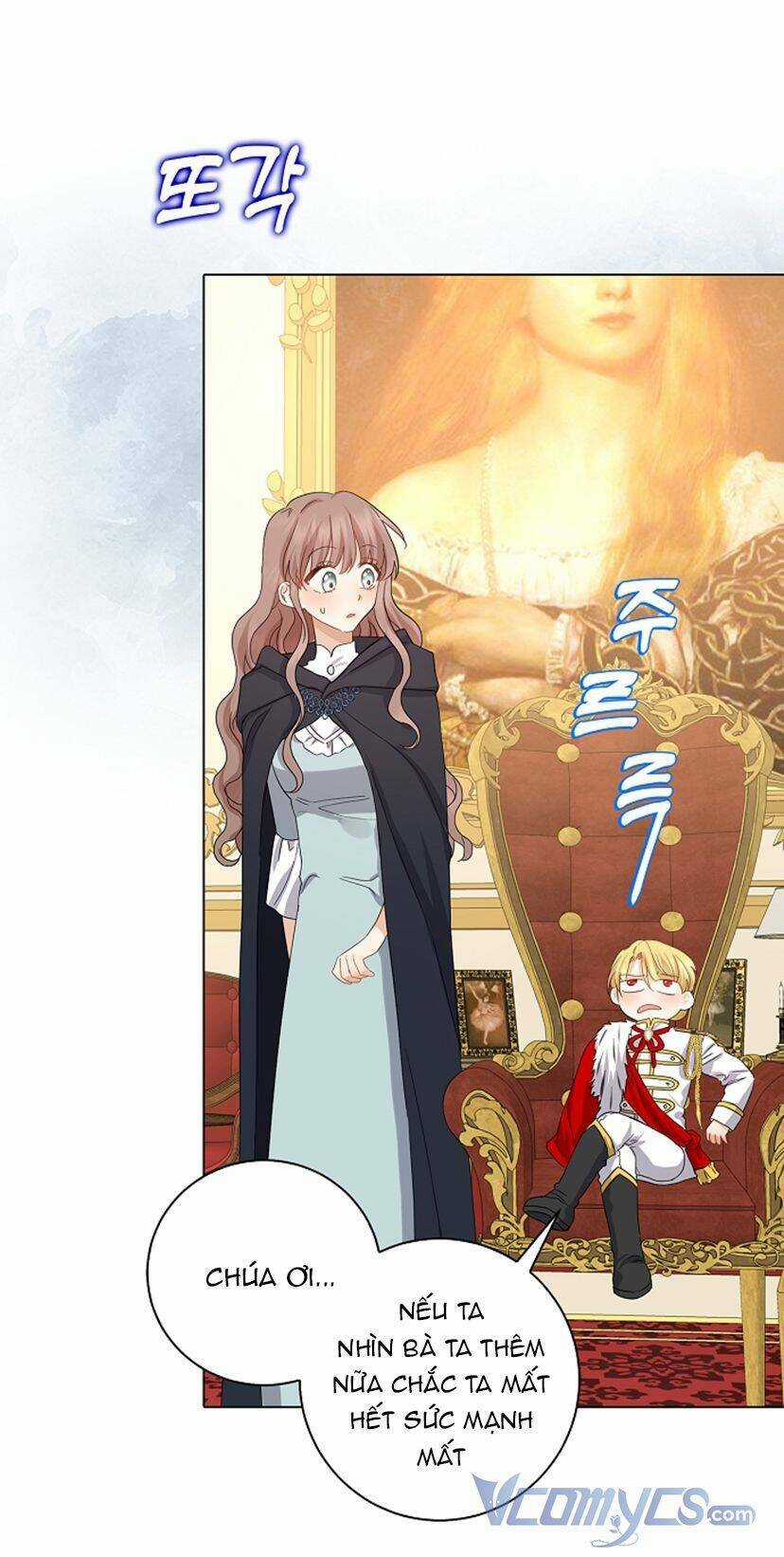 Vị Bạo Chúa Của Tôi Sao Lại Hóa Trẻ Rồi Chapter 7 trang 57