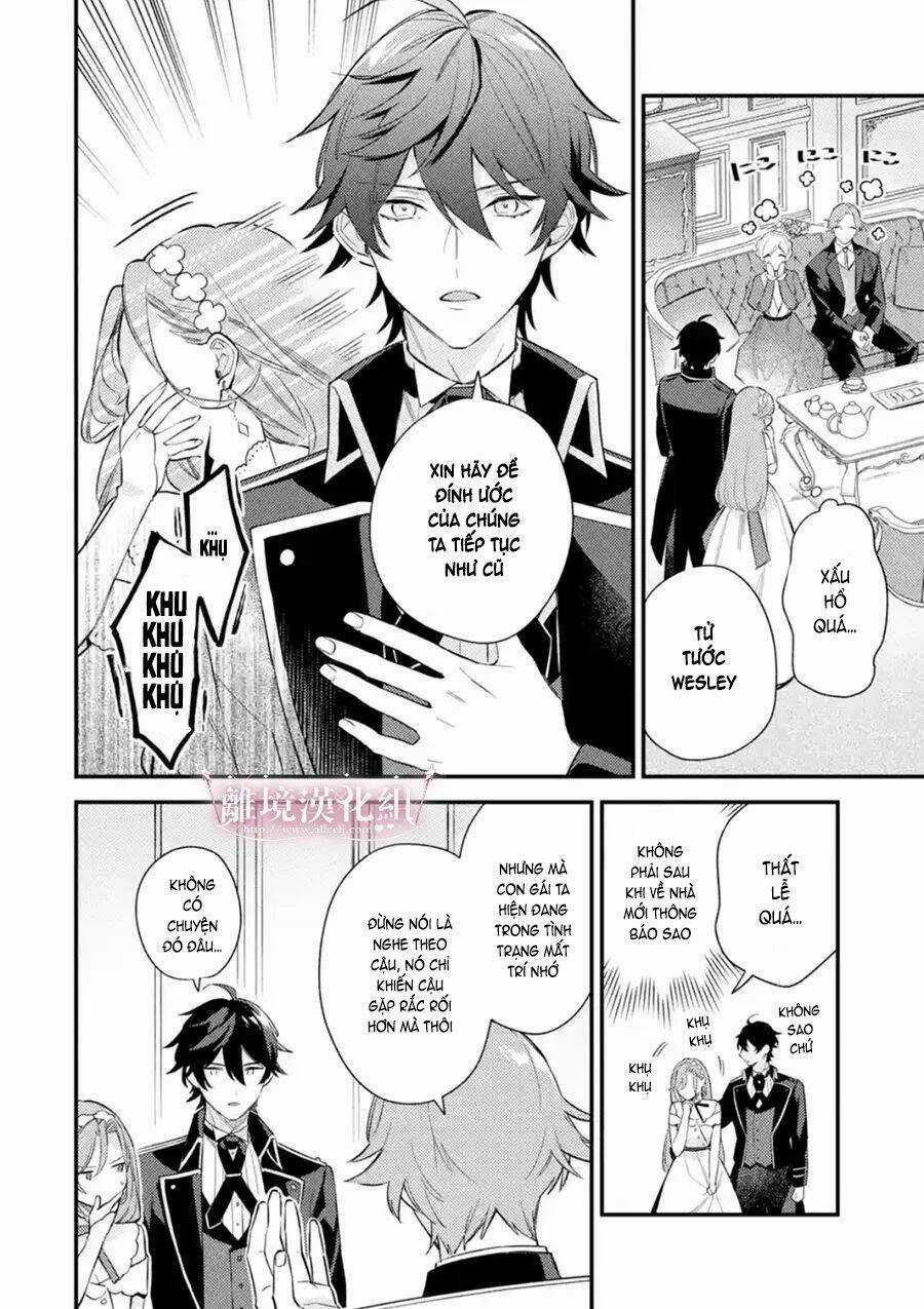 Vì Để Hủy Bỏ Hôn Ước Tôi Đã Giả Vờ Mất Trí Chapter 2.2 trang 4