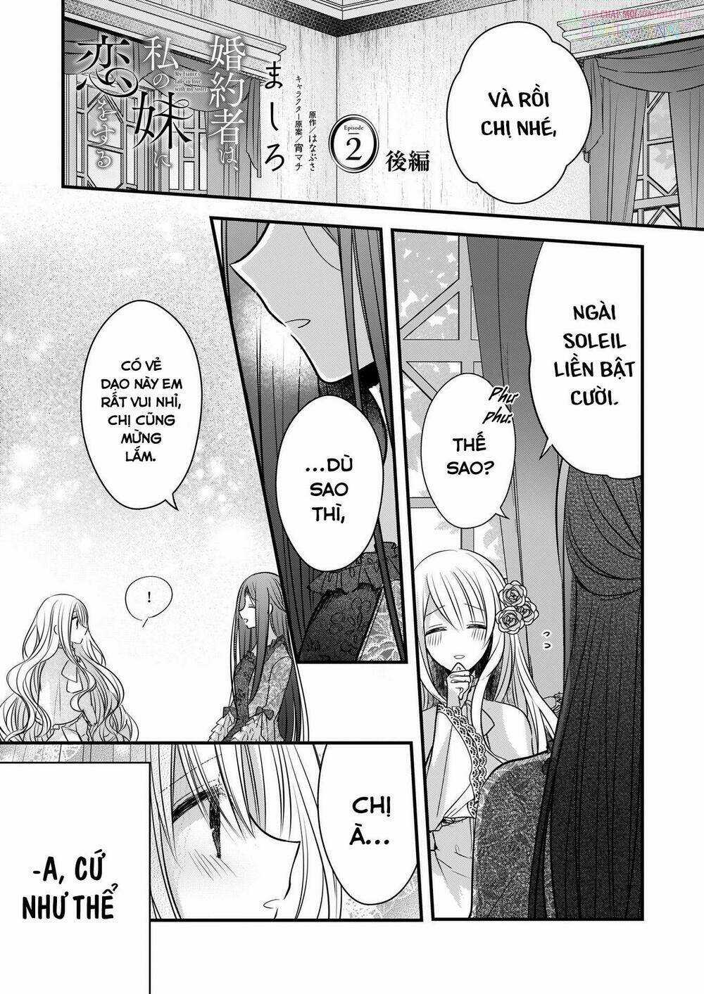 Vị Hôn Phu Của Tôi Đã Rơi Vào Lưới Tình Với Em Gái Chapter 2.2 trang 2