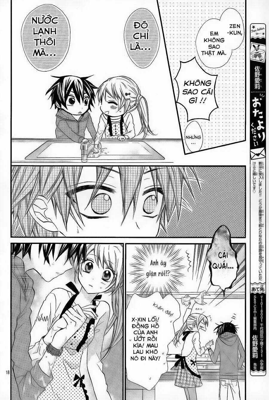 Vị Hôn Phu Kém Tuổi Chapter 10 trang 18