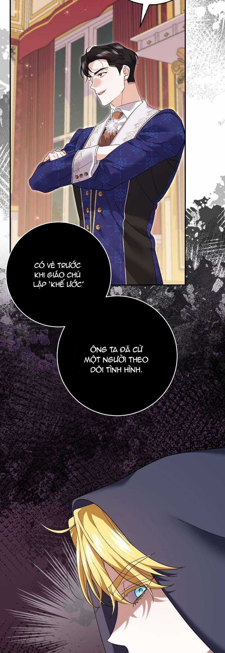 Vị Hôn Phu Phản Diện Cản Trở Con Đường Hoa Của Tôi Chapter 38 trang 3