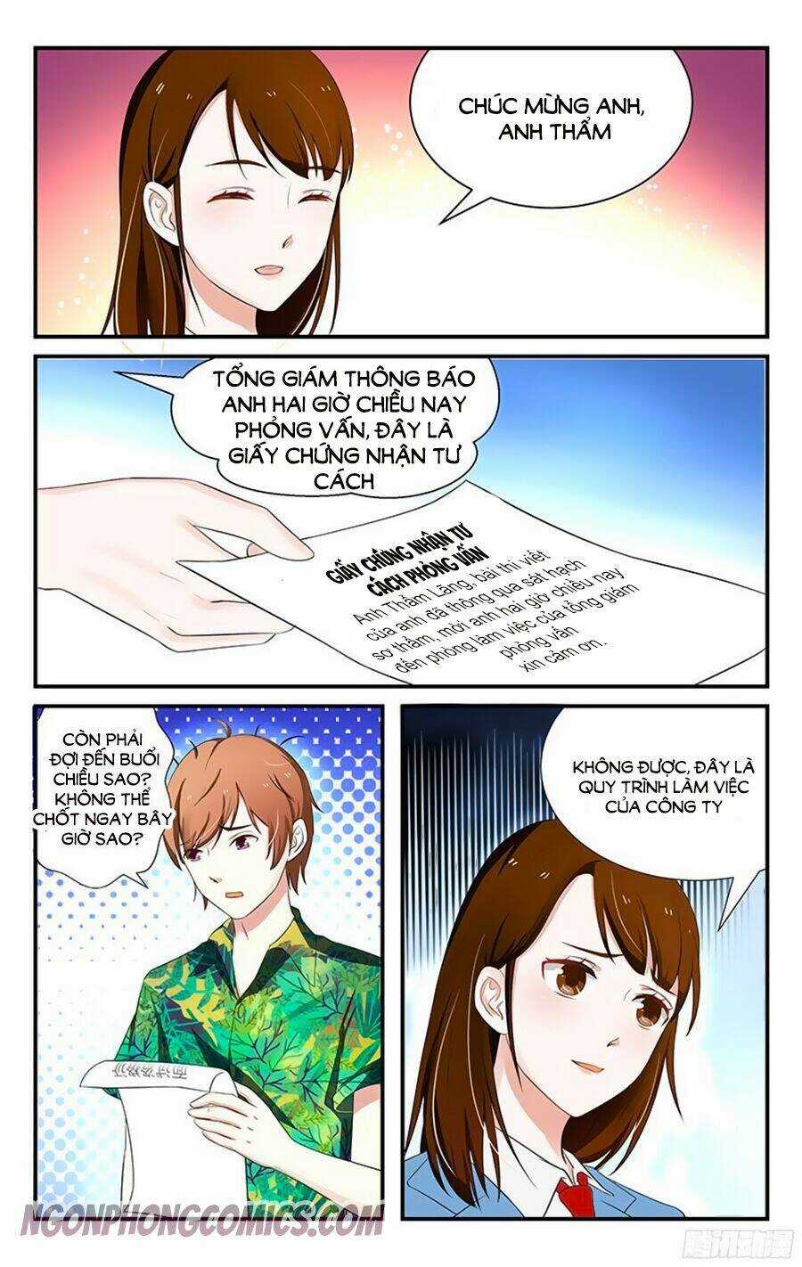 Vị Hôn Thê Tổng Tài Tuyệt Sắc Của Tôi Chapter 4 trang 0
