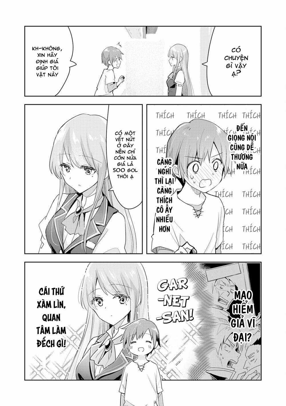 Vì Muốn Tỏ Tình Với Cô Lễ Tân Nên Tôi Thường Xuyên Lui Tới Guild Rồi Dần Trở Thành Dũng Giả Chapter 1 trang 10