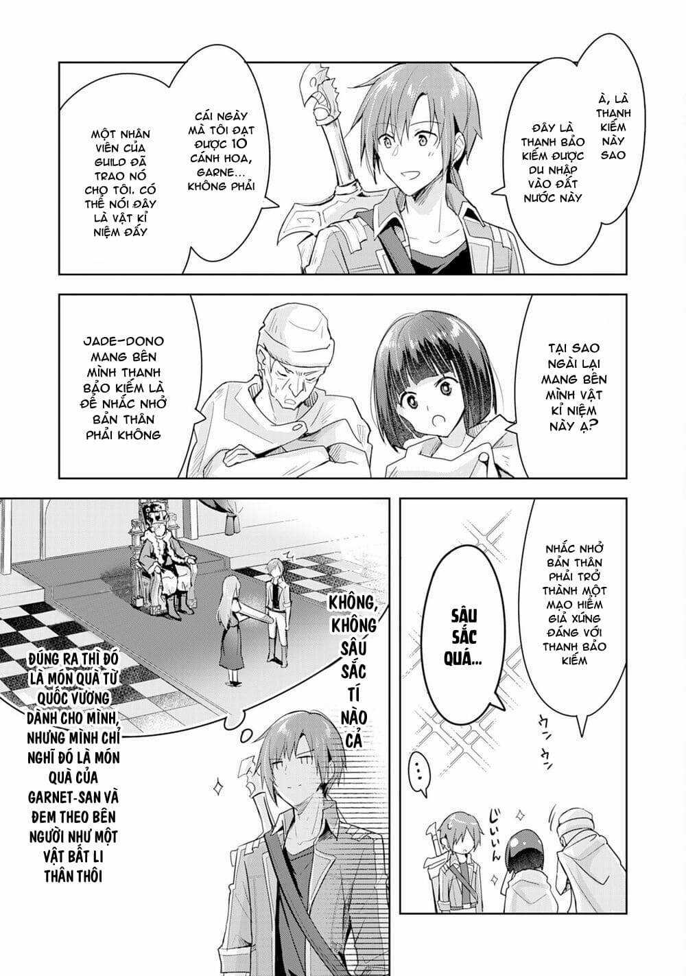 Vì Muốn Tỏ Tình Với Cô Lễ Tân Nên Tôi Thường Xuyên Lui Tới Guild Rồi Dần Trở Thành Dũng Giả Chapter 1 trang 19