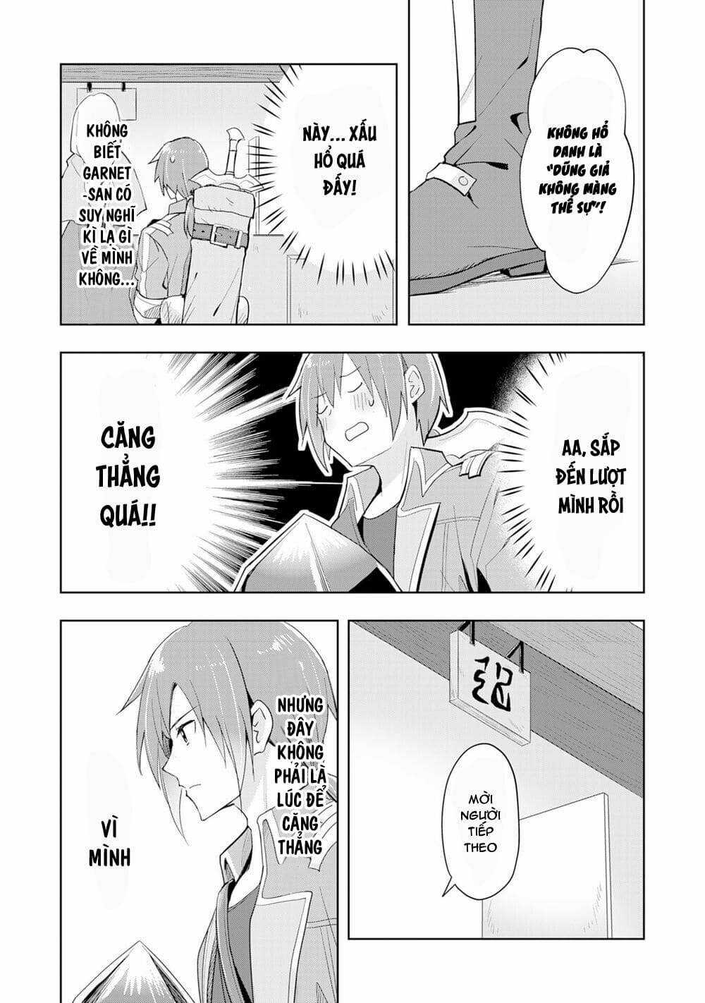 Vì Muốn Tỏ Tình Với Cô Lễ Tân Nên Tôi Thường Xuyên Lui Tới Guild Rồi Dần Trở Thành Dũng Giả Chapter 1 trang 23