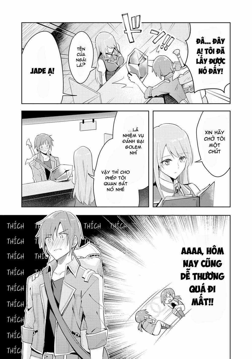 Vì Muốn Tỏ Tình Với Cô Lễ Tân Nên Tôi Thường Xuyên Lui Tới Guild Rồi Dần Trở Thành Dũng Giả Chapter 1 trang 25