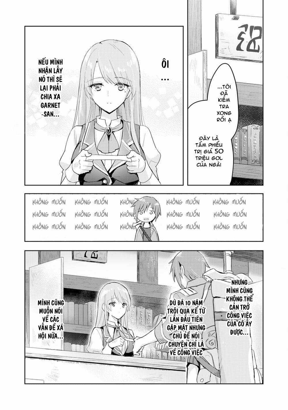 Vì Muốn Tỏ Tình Với Cô Lễ Tân Nên Tôi Thường Xuyên Lui Tới Guild Rồi Dần Trở Thành Dũng Giả Chapter 1 trang 27