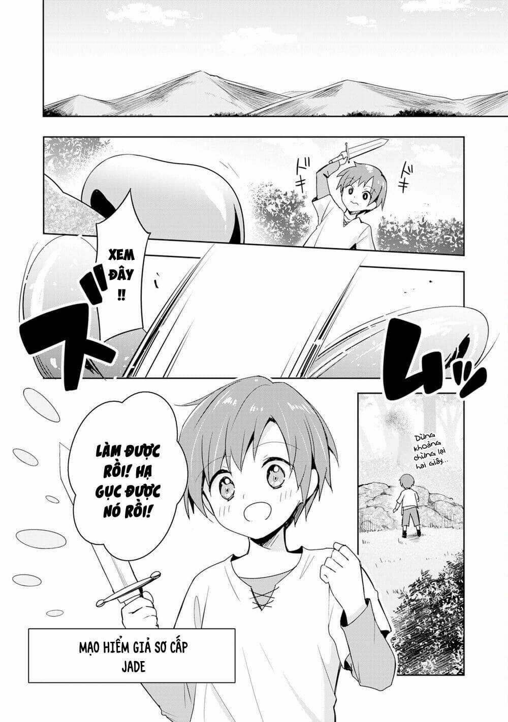 Vì Muốn Tỏ Tình Với Cô Lễ Tân Nên Tôi Thường Xuyên Lui Tới Guild Rồi Dần Trở Thành Dũng Giả Chapter 1 trang 4