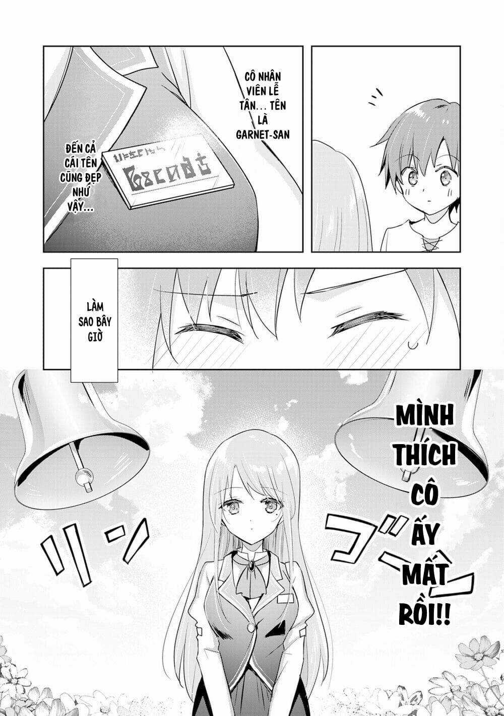 Vì Muốn Tỏ Tình Với Cô Lễ Tân Nên Tôi Thường Xuyên Lui Tới Guild Rồi Dần Trở Thành Dũng Giả Chapter 1 trang 9